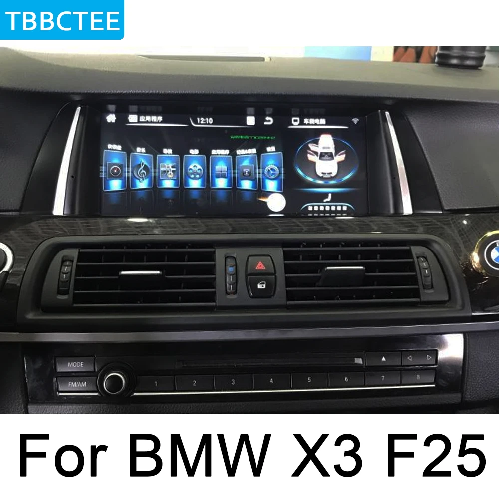 Для BMW X3 F25~ NBT Android gps навигация мультимедийный плеер ips HD экран стерео автомобиль стиль Авторадио