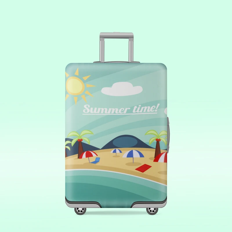 fashion cover  for suitcase