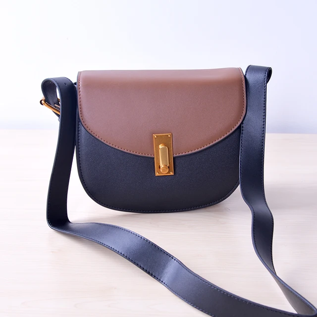 Us 68 0 Samilon Brand Shoulder Bag Female Handbag For Women Messenger Bags Envelope Crossbody Black And Brown Las Solid Color In