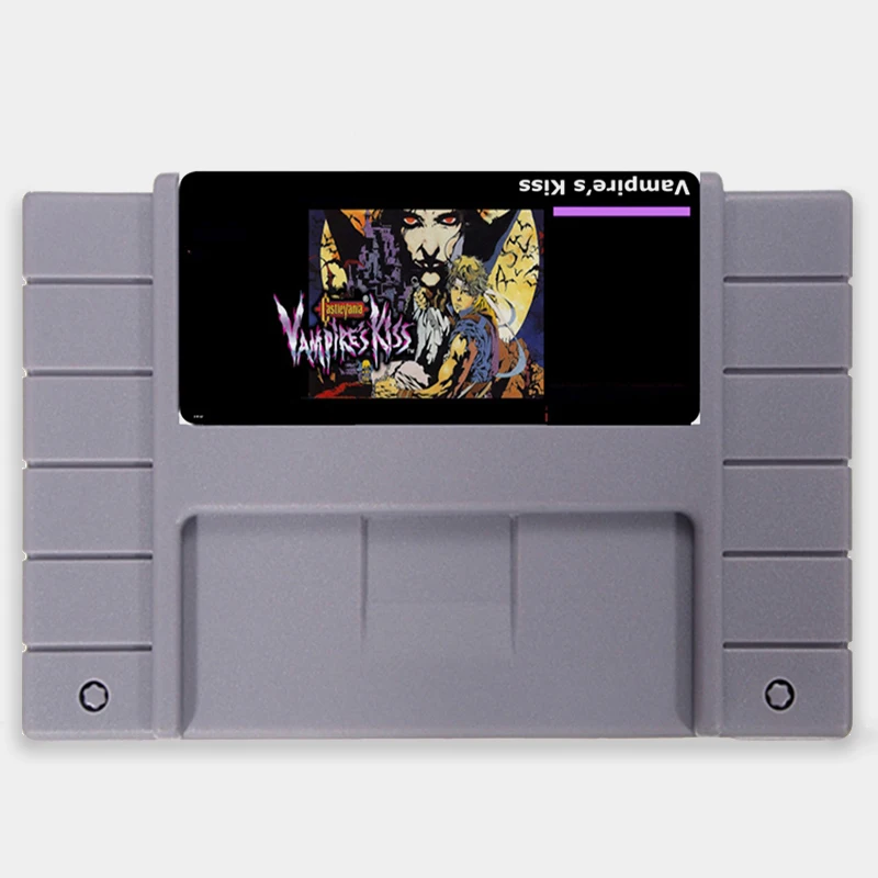 

Castlevania Vampire's Kiss 16 bit NTSC Big Gray Game Card For USA Version Game Player