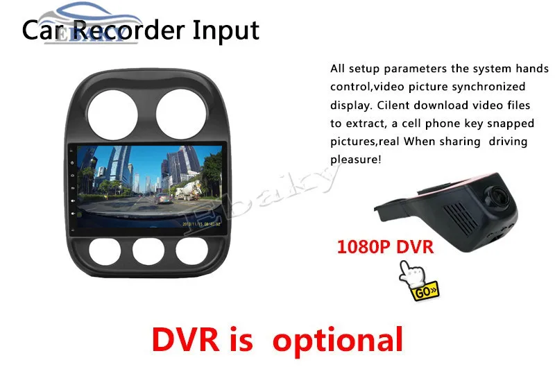 Cheap NaviTopia 10.2inch Octa Core 8 core RAM 2G ROM 32G Android 8.1 Car Radio player 2016- for Jeep Compass 35