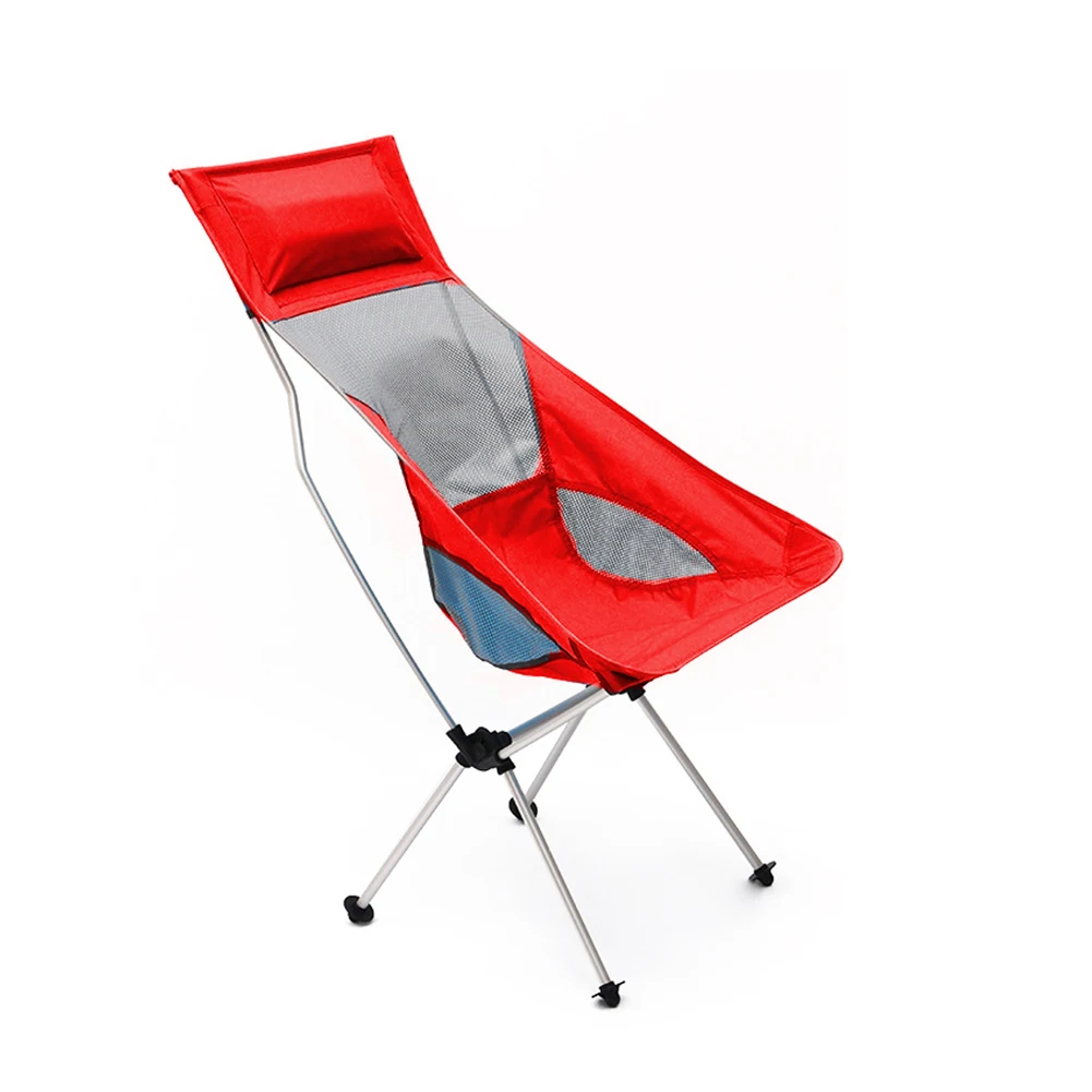 

Lightweight Picnic Aluminium Outdoor Camping High Load Seat Hiking Fishing Chair Beach Durable Travel Anti Slip Folding Portable
