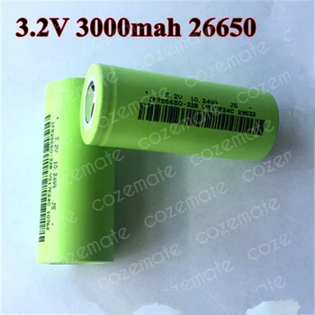 

4pcs Lifepo4 26650 Rechargeable Battery 3.2v 3000mah Batteries for Battery Pack Diy Mechanical Mod E Cigarette 26650 Flashlight