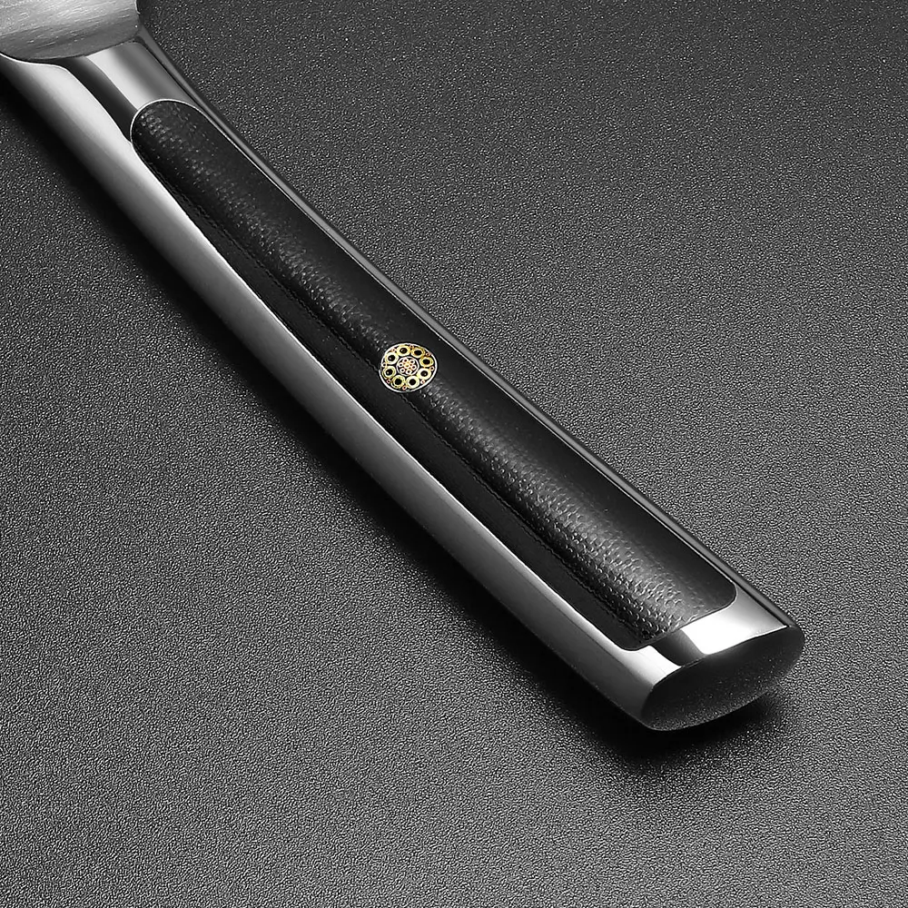 SUNNECKO высокое качество дамасский нож сантоку японский VG10 ядро стали лезвия кухонные ножи G10 Ручка острый нож для очистки овощей