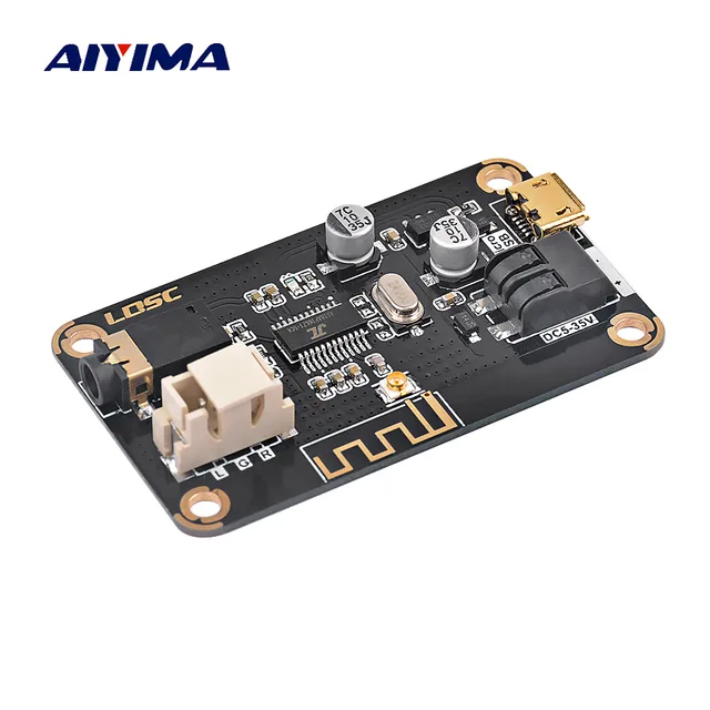 Best Offers Aiyima MP3 Bluetooth Decoder Board 4.2 Audio Receiver Module DIY Speaker Amplifier Modified Wireless Car