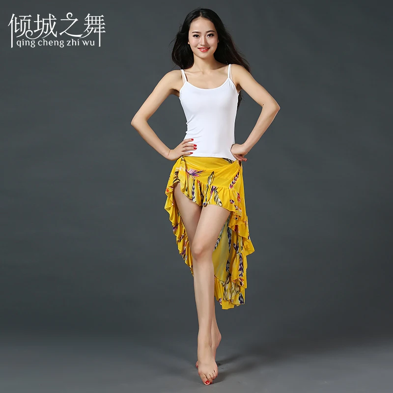 

2017 Rushed Branded Garments Belly Dance Costume hip scarf Professional For Women Bellydance wear dance skirt scarf TJ004