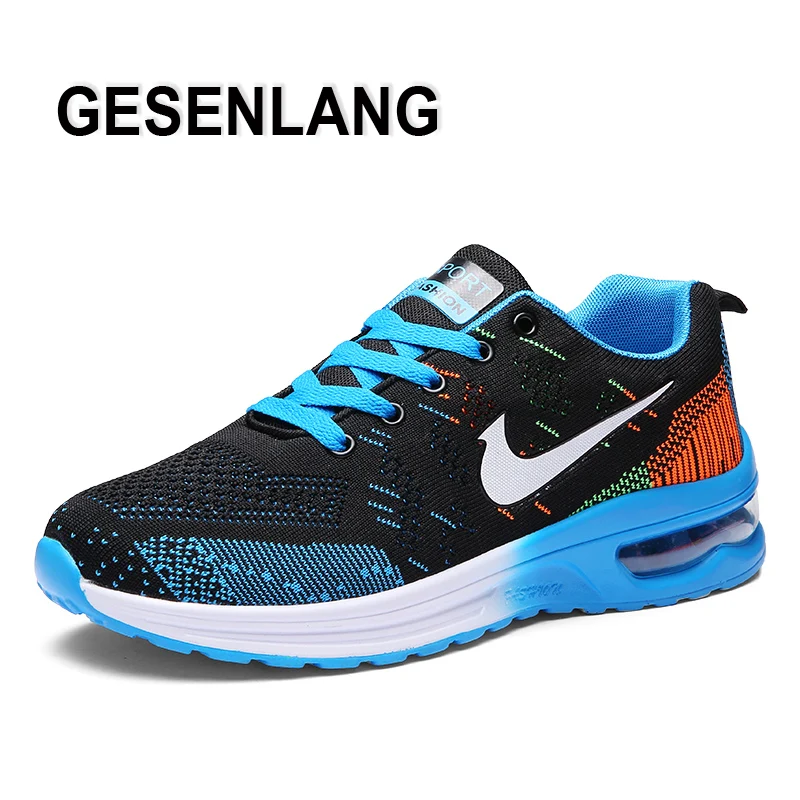 New Sneakers For Men/Women Running Shoes Shock-proof Air Cushion Light Sports Sneakers Breathable Outdoor Tourism Walking Shoes