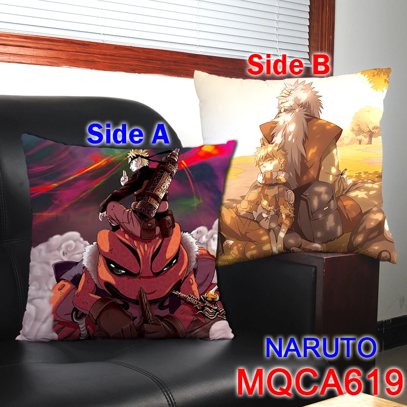 Decorative Pillows 45x45CM New Custom Japanese anime NARUTO Square