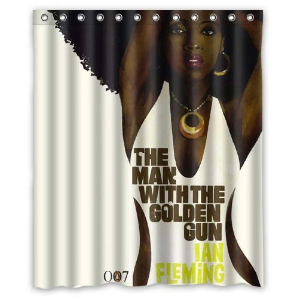 African Beautiful Woman Shower Curtain Pattern Customized ...