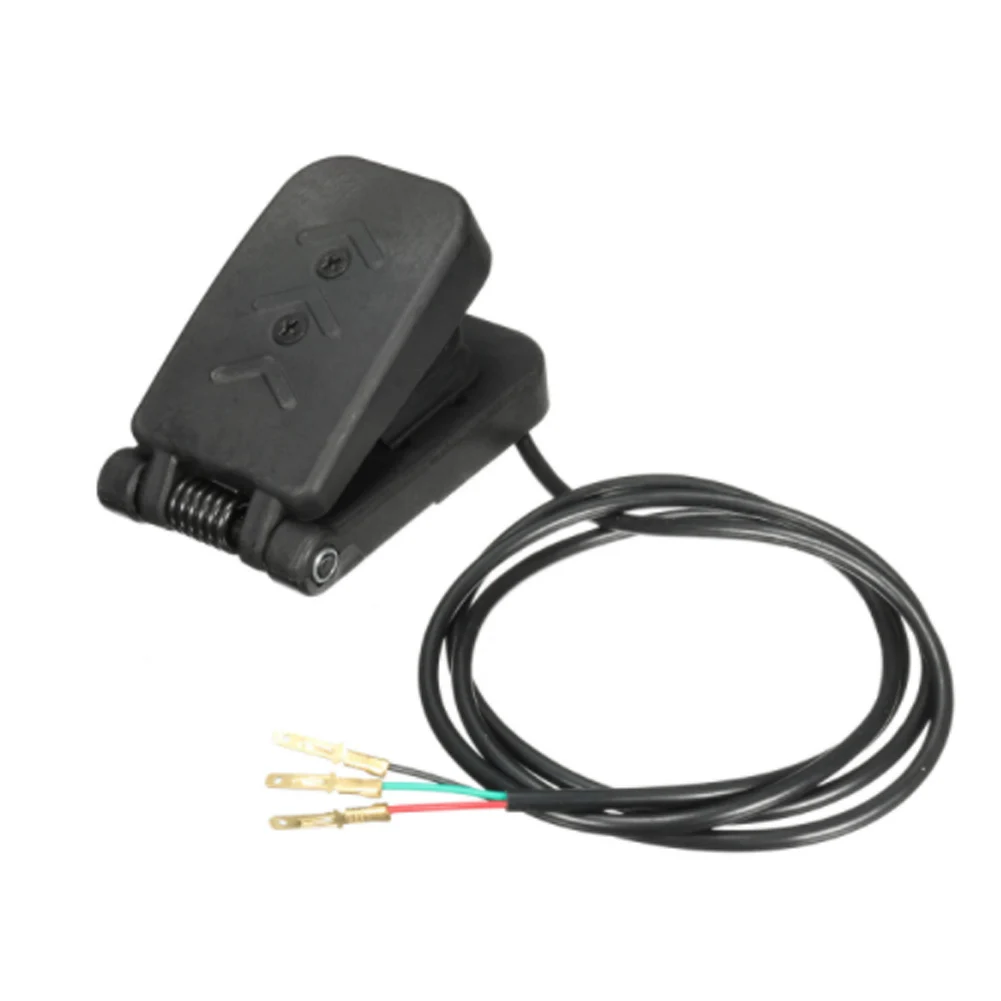 

Electric Bike Accelerator Anti Corrosion Universal Pedal Replacement Speed Control Scooter Foot Throttle With Wire Golf Carts