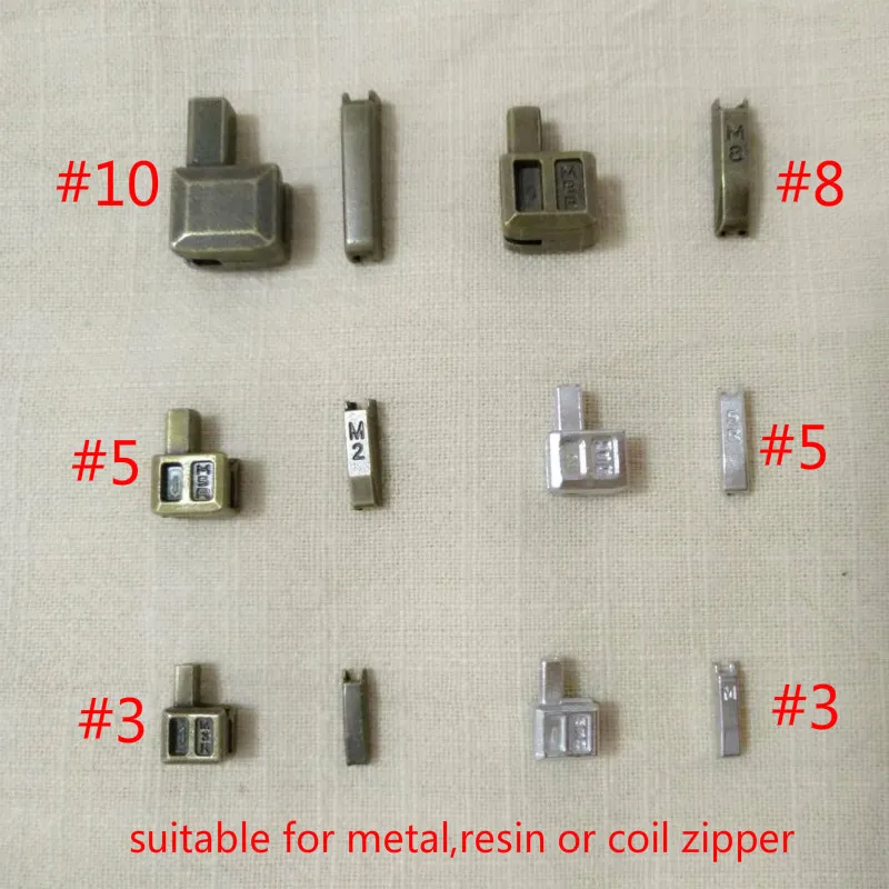 

20 sets/LOT Cheap Zipper Repair ACCESSORIES Insert Box and PIN FIX Retainer FOR Resin Nylon Copper Plug Replacement Sewing Tools