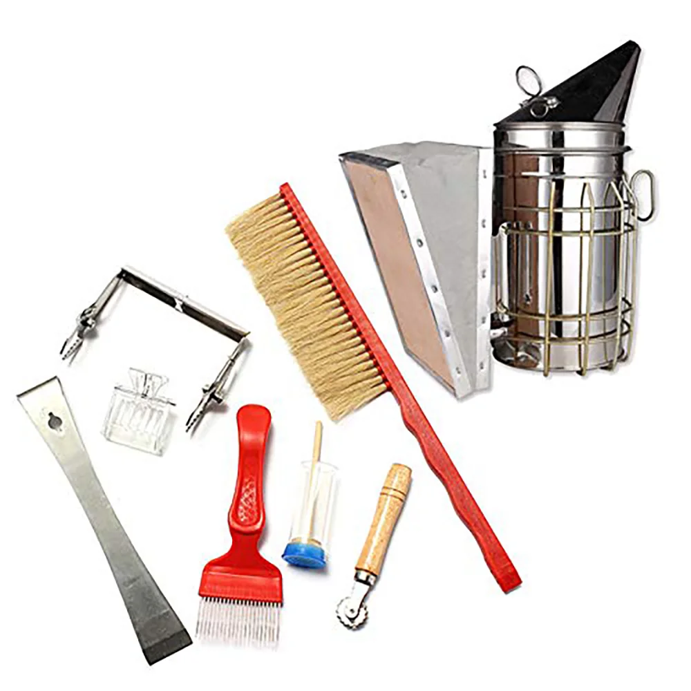 

Beekeeping Smoker Stainless Steel Manual Bee Smoke Transmitter Kit Beekeeping Tool Apiculture Beekeeping Tool Smoke Sprayer