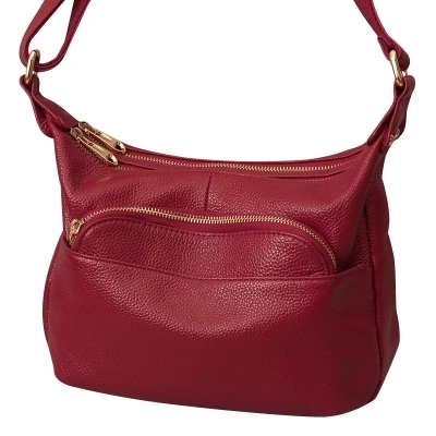 

women novelty 100% real leather causa one shoulder bag soft genuine leather messenger crossbody bag female cowhide portable bag
