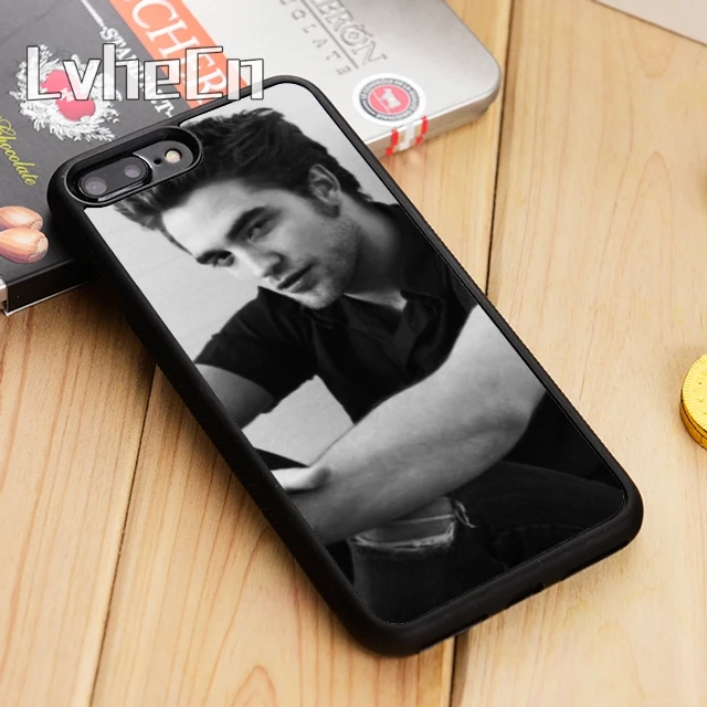 Очаровательный мужской чехол LvheCn Роберт Паттинсон для iPhone 11 12 Pro X XR XS MAX 5 6 6S 7 8 Plus