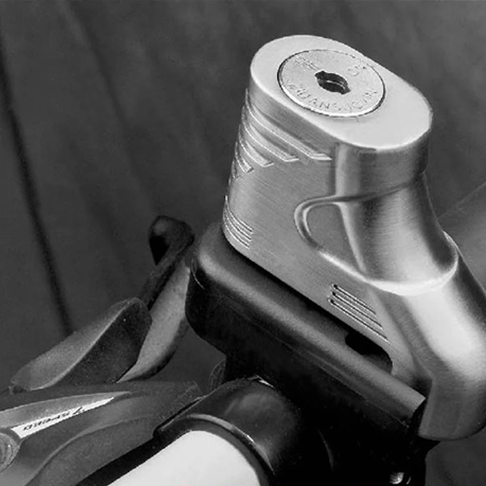 Дисковый тормозной замок водонепроницаемый мотоцикл прочный алюминиевый сплав