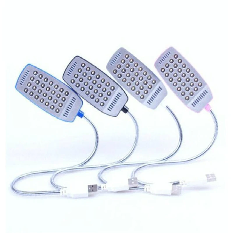 USB Light Computer Lamp Flexible Bright Mini 28 LED for Notebook Computer Desktop PC laptop