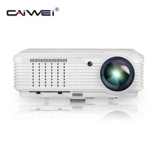 CAIWEI Digital 1080P Video LED Projector Home Theater Game Movie Multimedia Proyector Wired Sync Smartphone HDMI USB AV TV