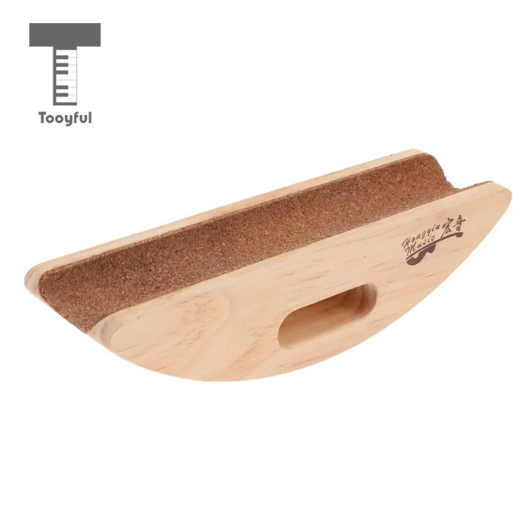 Tooyful Wooden Guitar Neck Rest Support Pillow Musical Instrument Replacement Parts