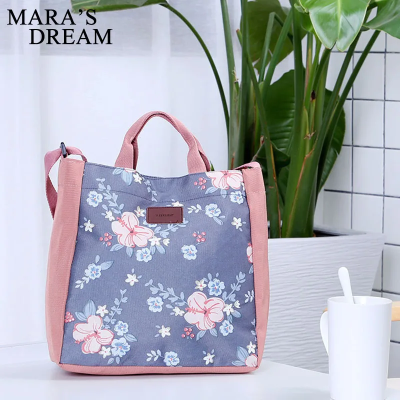 Mara мечта для женщин Сумочка цветы холст сумка Женская мода Леди Crossbody сумки|fashion