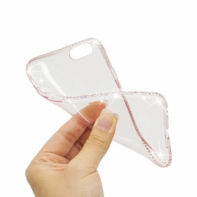 For Coque iPhone Paillettes For iPhone 6 Cases 7plus 5 S 5S SE housse telephone Luxury transparent etui Mobile Phone Accessories (27)