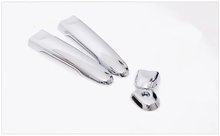 Car Door Handle Car Stickers For Nissan JUKE 2010-Luxurious Chrome Door Handle Covers Infiniti Esq 2011-2014 Accessories