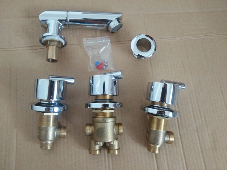 Buy bathroom shower faucet 5pcs=1set , shower room