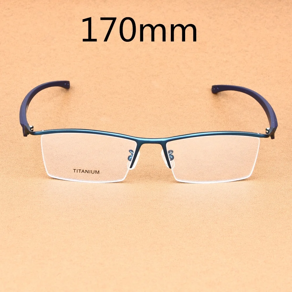 

Vazrobe Titanium Glasses Frame Men 170mm Oversized Eyeglasses Spetacles for Prescription Male Optical Myopia Diopter Man's Wide