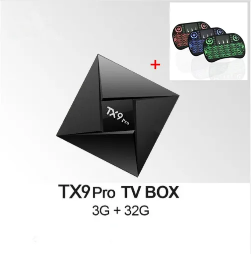 3G 32G I8 Tanix TX9 Pro tv Box Amlogic S912 Восьмиядерный процессор Android 7,1 OS 4K Smart tv BOX 1000M LAN 3g ram 32G rom 5,8G wifi медиаплеер - Цвет: 3G 32G I8