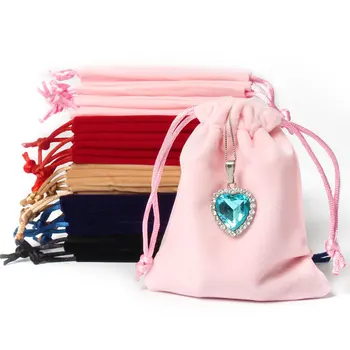 

2019 new Swan beam mouth perfume velvet bags accessories flannelette gift packaging bags protection bags jewelry boxes