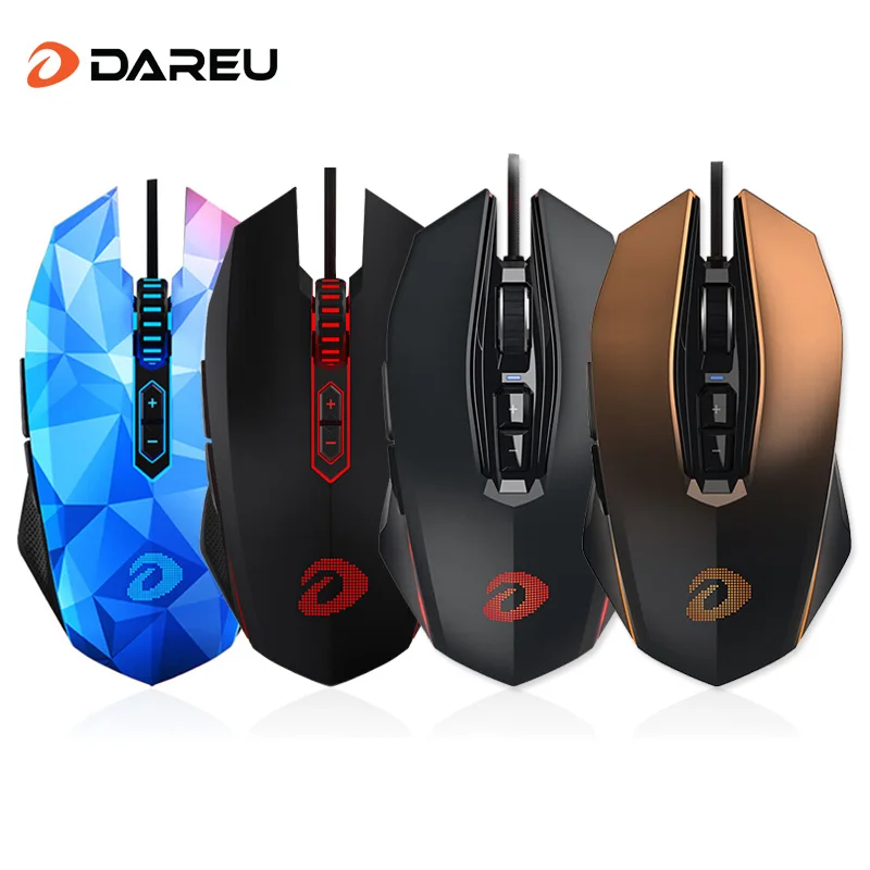 Kopen Dareu EM925 EM925 pro Bedrade Gaming Muis 8000 DPI 10800 DPI USB Computer Optische LED Game Muizen Voor PC Laptop Desktop