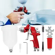 Пистолет для краски высокого распыления пневматическая краска Воздушный пистолет-распылитель Аэрограф инструмент 1,4 мм Калибр 600 мл аксессуары для электроинструмента