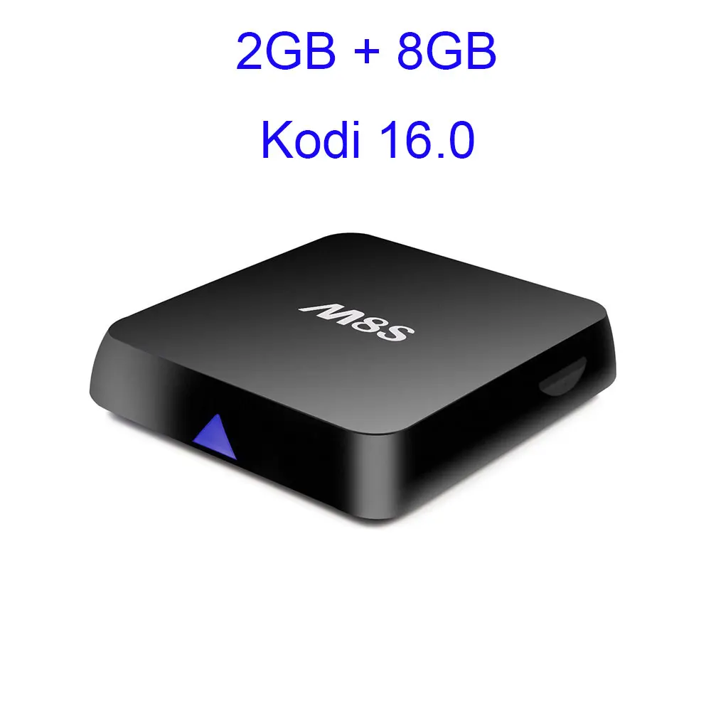 

M8S Amlogic S812 kodi 16.0 Quad Core Android TV Box XBMC 14.2 Android 4.4 2G/8G 2.4G/5G WiFi H.265 DLNA Miracast