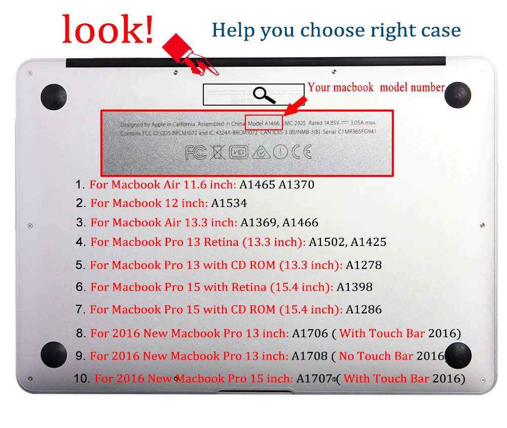 3в1 чехол для Mac Book Air 1" Pro 13/15" retina 12, защитный чехол для Macbook Air 13 Touch bar 2012 2013