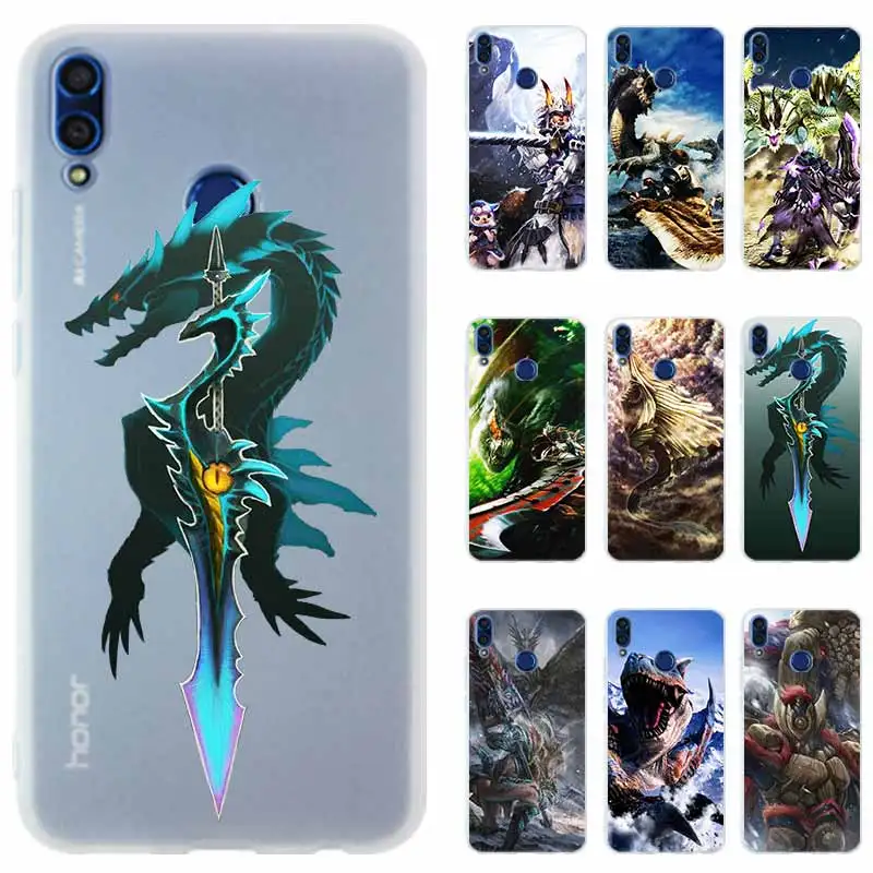 

Monster hunter Honor 20i 10i Phone Case Silicone Cover for Huawei Honor 10 9 lite 9i 8a 8X Max 8C 7X 7A Pro 6X V20 PLAY