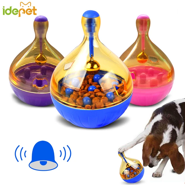 Buy Dog Food Feeders Ball Pet Interactive Toy Tumbler