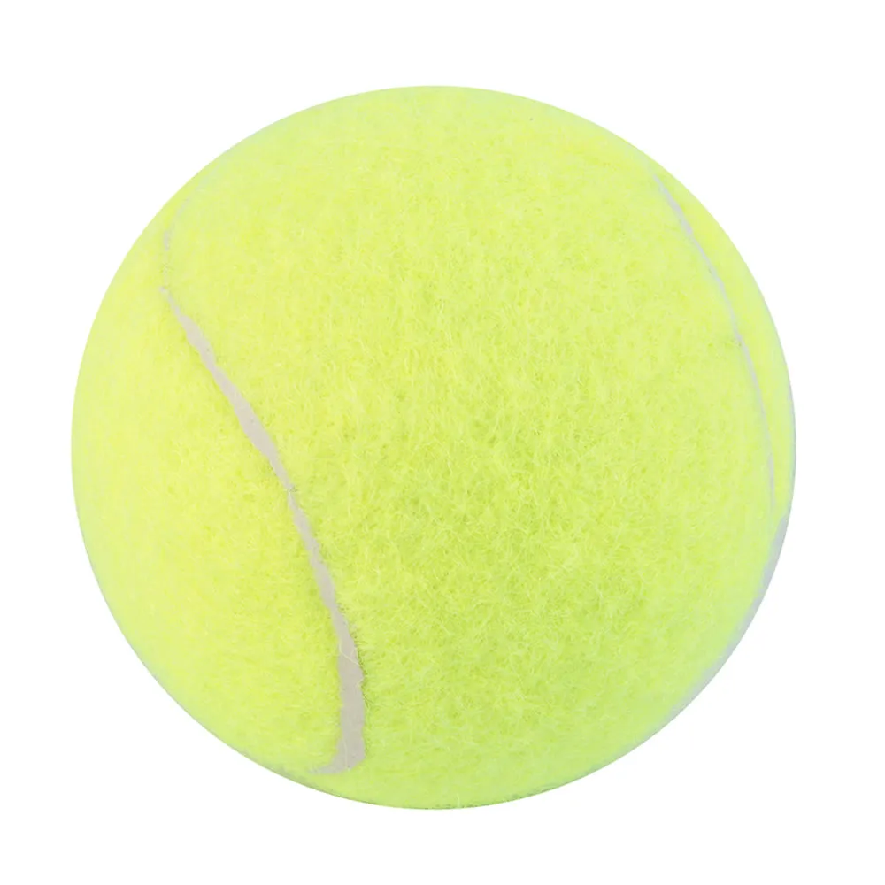Желтый теннисные мячи спортивный турнир под давлением голова мяч отличный отскок долговечность весело пляж крикет практика собака игрушки