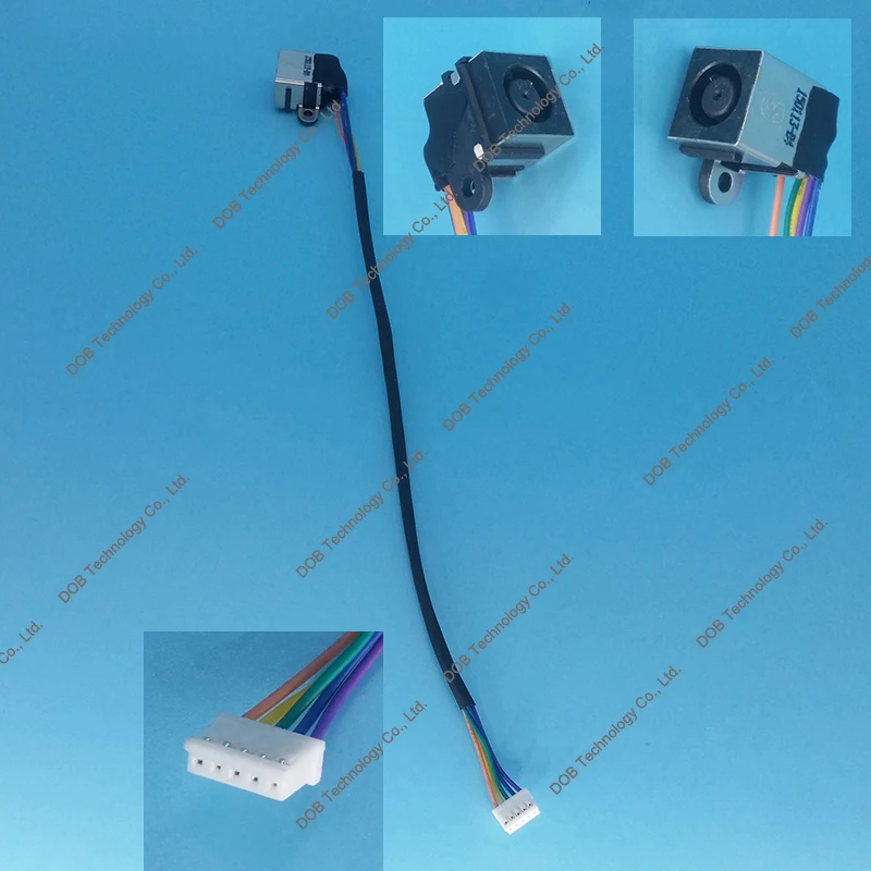 AC DC Power jack For DELL STUDIO 1535 1536 1537 1555 1557 1558 POWER JACK CABLE K324D 0K324D | Компьютеры и офис