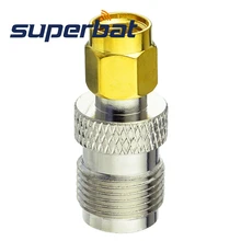 Superbat RF SMA-TNC адаптер SMA штекер к RP-TNC гнезду(штырь) прямой разъем