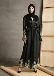2017 мода Emboridery кружева мусульманин Халаты мусульмане турецкий Абаи мусульманское платье Халаты арабских поклонение Услуги a420