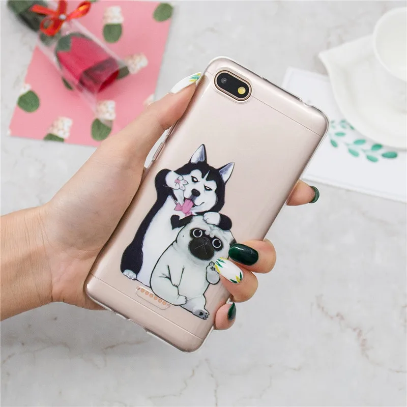 Wekays для XiaoMi RedMi 6 6A 6Pro чехол с мультяшным рисунком силиконовые чехлы из ТПУ Pro Mi A2 Lite