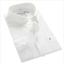 Новое поступление года, мужские брендовые рубашки в Оксфордском стиле, мужские рубашки, не железные, однотонный деловой, формальная рубашка, классический стиль, одежда для мужчин