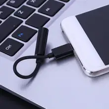 1 шт. высококачественный адаптер для наушников Usb-c type C до 3,5 мм для гарнитуры мобильного телефона, аудио кабель, адаптер для наушников