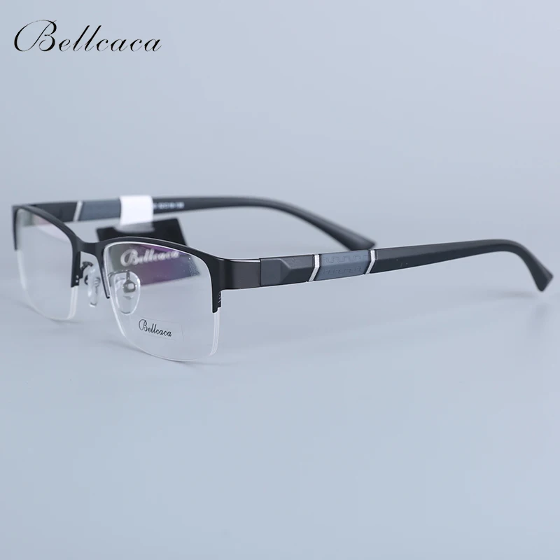 

Bellcaca Spectacle Frame Men Eyeglasses Nerd Computer Optical Prescription Myopia Clear Lens Glasses Frame For Male Eyewear 8850
