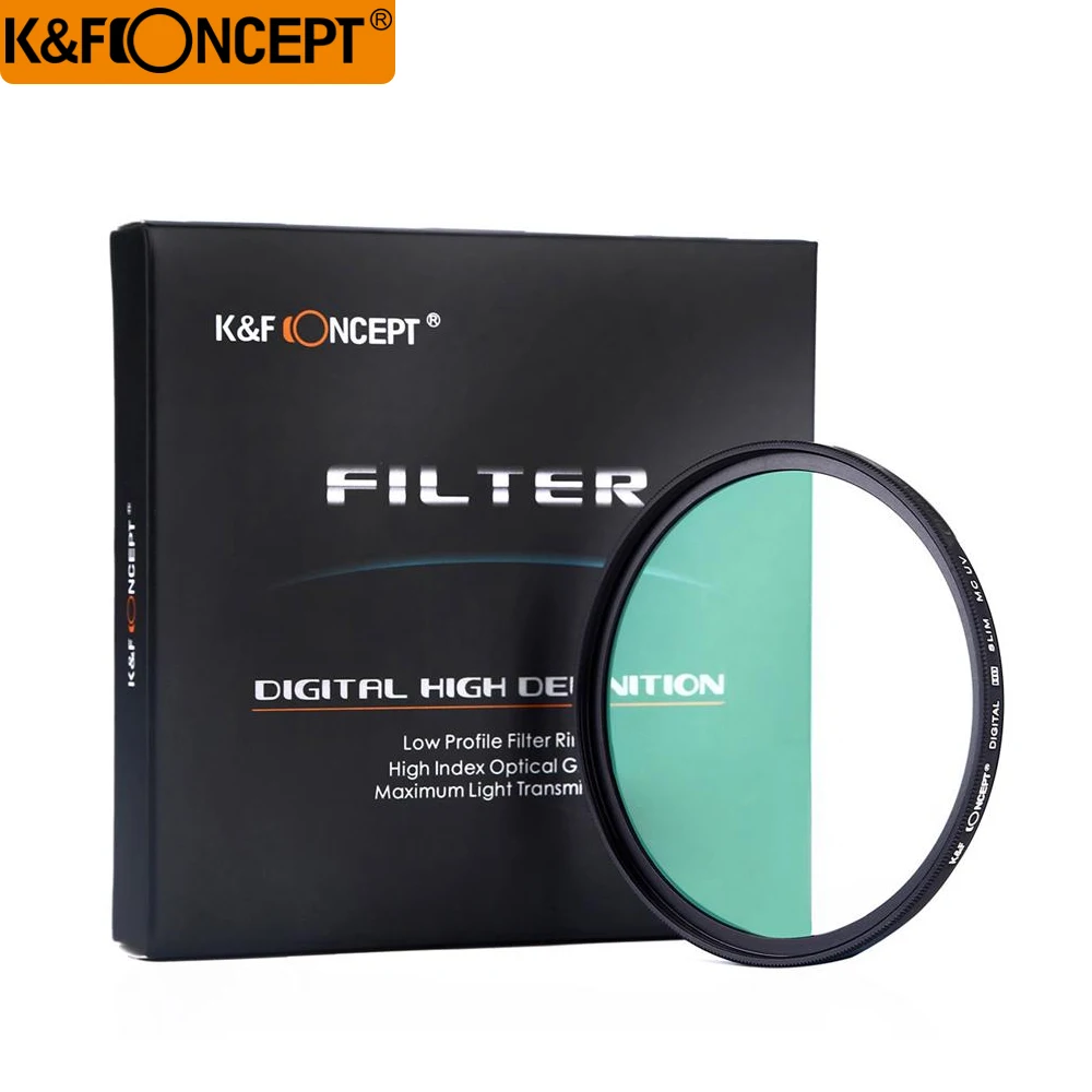 

K&F 55MM 58MM 67MM 72MM 77MM 82MM UV CPL Camera filters Protecting Filter Polarizing for Canon Nikon Lens
