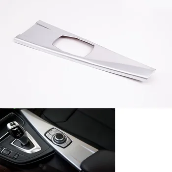 

YAQUICKA Car Inner Multimedia Button Panel Cover Trim Sticker Fit For BMW 3 series F30 316 318 320 2013-2016 Car-styling