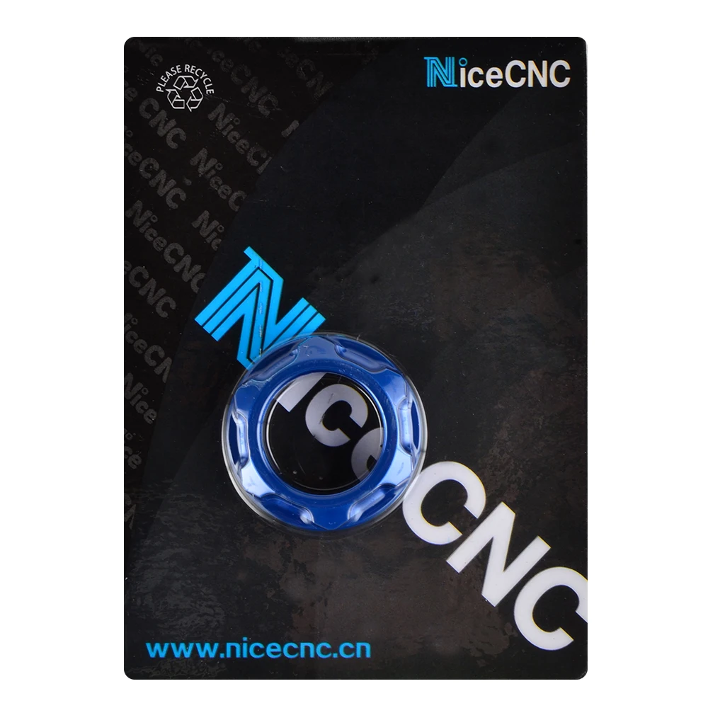 NICECNC Motorcycle Steering Stem Nut Screw For Yamaha YZ125 YZ250 YZ125G YZ250G YZ250F YZ450F YZ400 YZ426F YZ250FX WR250F WR450F