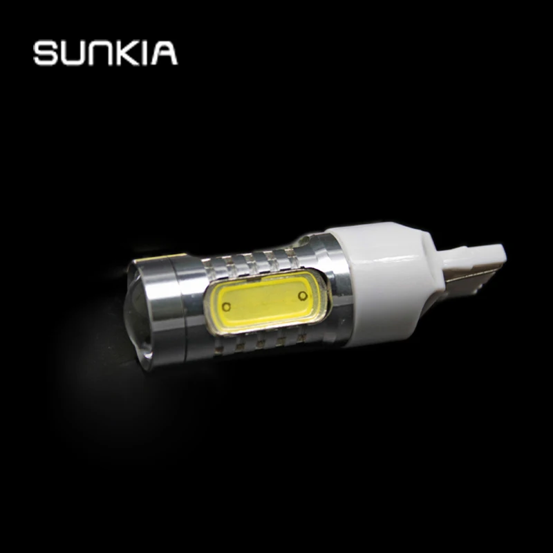 

1PCS/LOT High Quality High Power T20 7440 Car 7.5W LED Bulb Turn Signal Reverse Parking Light Lamp DC 12V White Free Shipping
