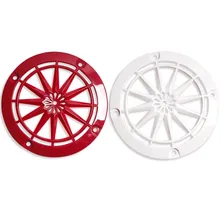 3 дюйма твитер аудио Динамик 94 мм сетчатая крышка, декоративный круг, сетка для противотуманных фар Сетчатое покрытие Динамик аксессуары 2 шт