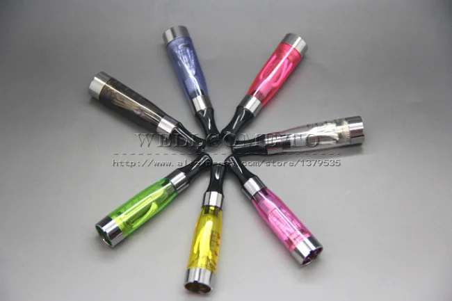 E-XY 10 шт. CE4 распылитель CE4 Ecigarette Clearomizer 1,6 мл fit на эго-T/K/W Серия evod Батарея 510 нить 8 видов цветов Бесплатная доставка