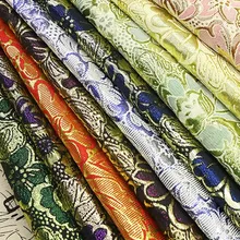 100*148 см блестящая жаккардовая парчовая ткань Пейсли, ширина: 148 см, ткань для свадебной юбки Tecido, Россия, платье для танцев, швейная ткань